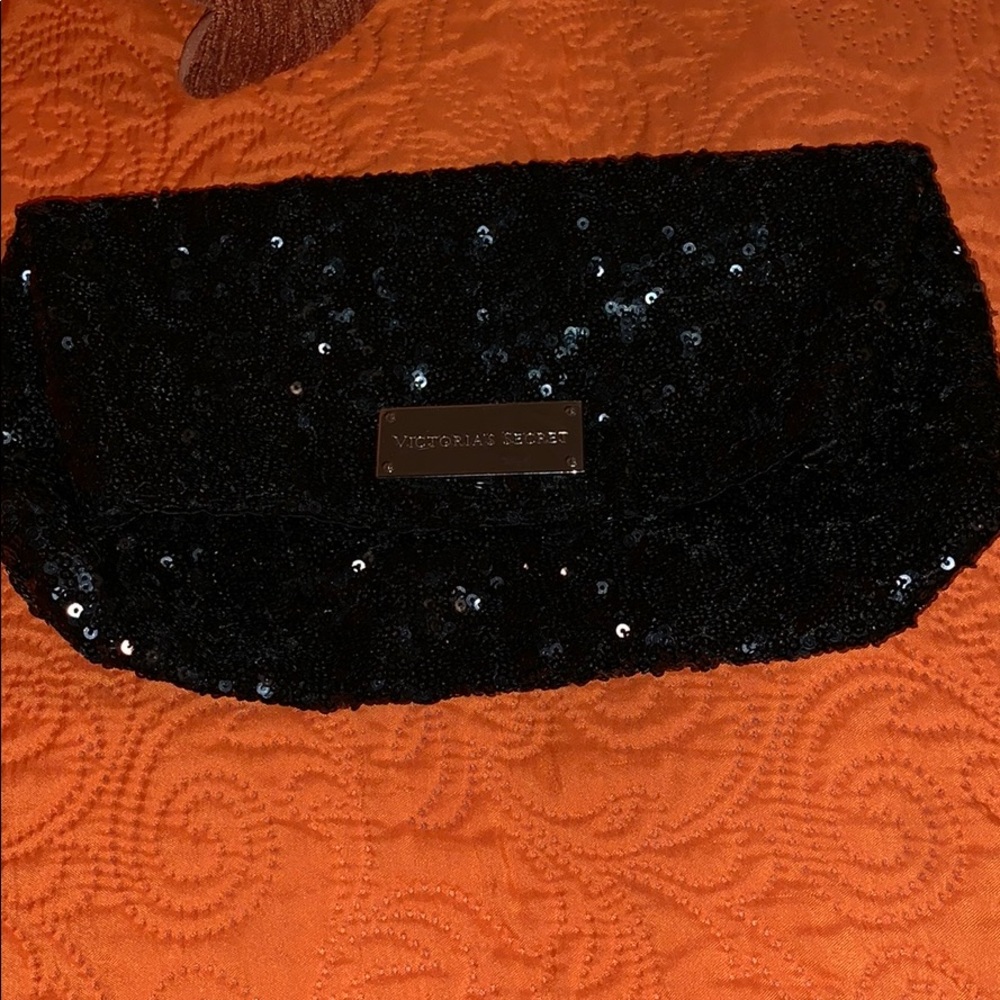 Victorias secret sparkly clutch